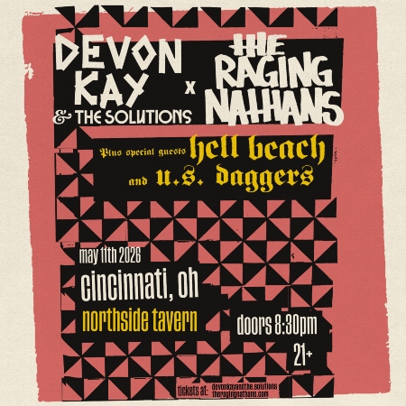 Devon Kay & The Solutions, The Raging Nathans, Hell Beach, US Daggers