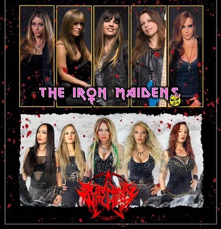 The Iron Maidens With Special Guest Burning Witches
