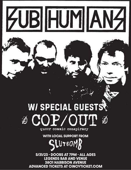Tickets Subhumans CincyTicket