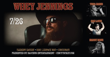 Whey Jennings with Sam Lowe, Maddy Rose, Tesa Marie